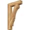 Ekena Millwork Balboa Block Rough Sawn Bracket, Western Red Cedar, 4"W x 20"D x 32"H BKT04X20X32BOA05RWR - alternate 1